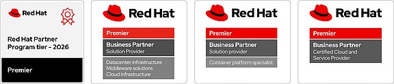 Logo: Red Hat Premier Partner
