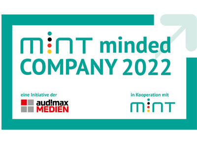 Arbeitgeber-Siegel: MINT-minded Company 2021